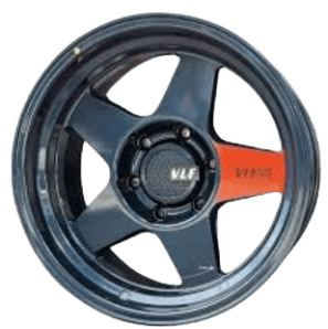 VLF S47 GUNMETAL MACHINED MG BLUE